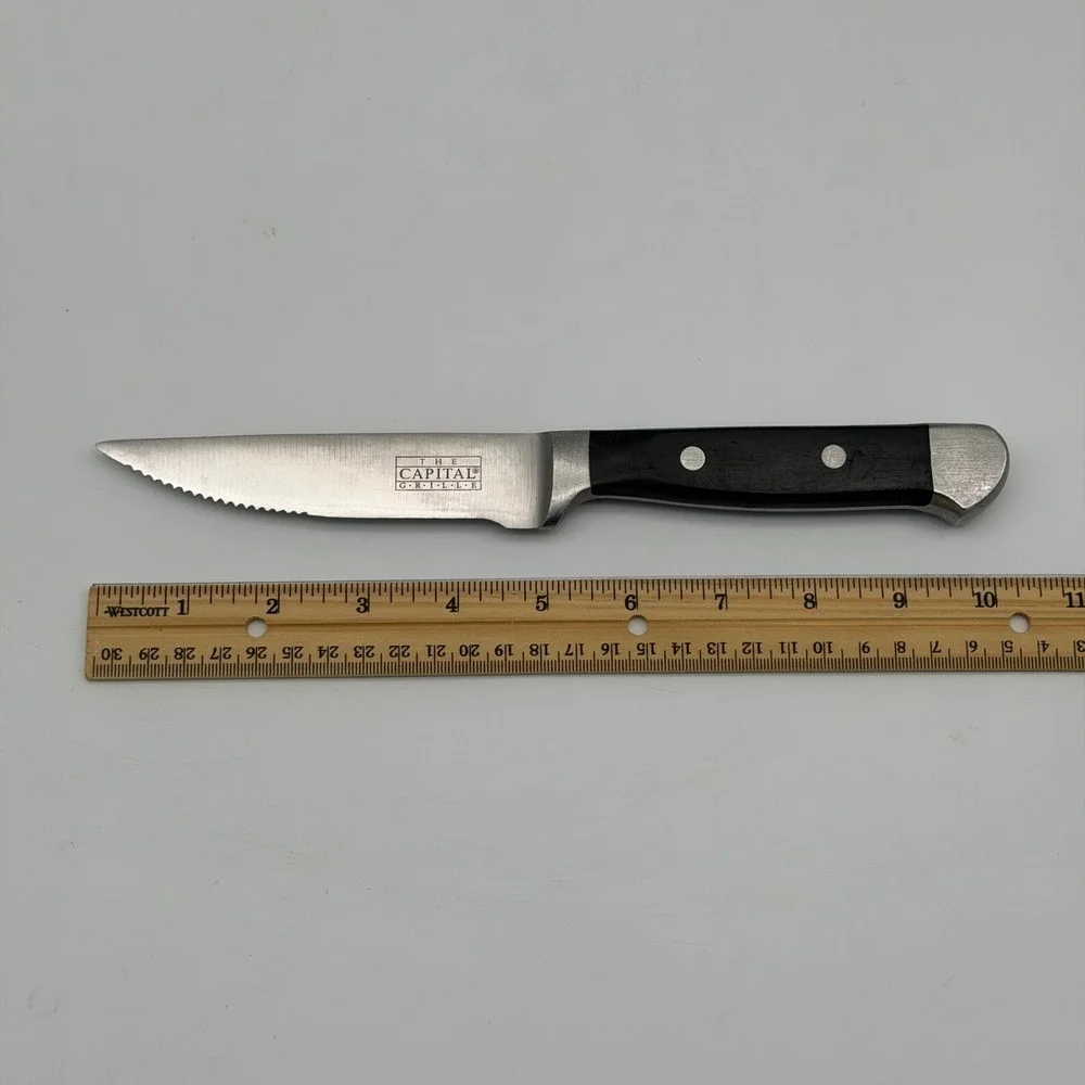 (Set of 4) The Capital Grille Serrated Steak Knives 5